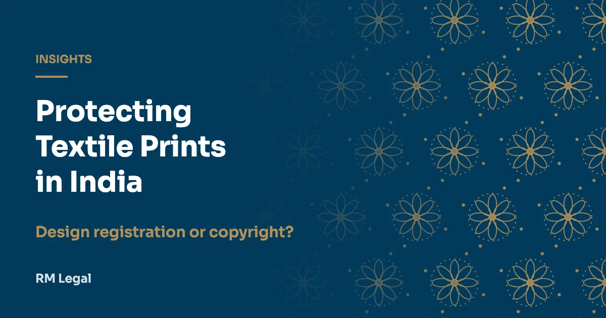 Protecting textile prints in India